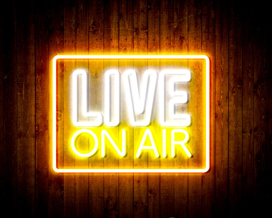Live On Air Flex Silicone LED Neon Sign - Way Up Gifts