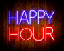Happy Hour Flex Silicone LED Neon Sign - Way Up Gifts