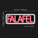 16" Falafel Flex Silicone LED Sign (Neon-Style, LED Technology) - Way Up Gifts