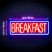 Diner Breakfast Ultra-Bright LED Neon Sign w/ Remote - Way Up Gifts