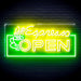24" Coffee Espresso Open Ultra-Bright LED Neon Sign - Way Up Gifts