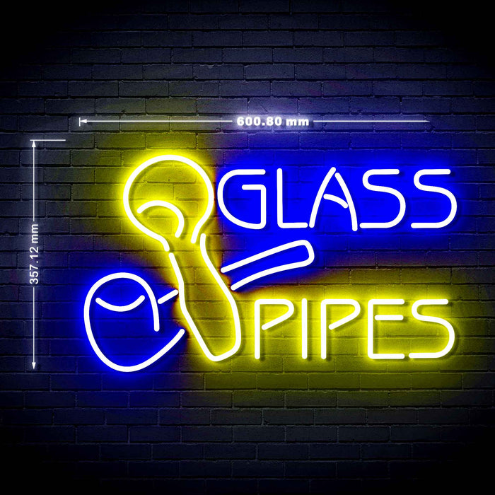 Glass Pipes Ultra-Bright LED Neon Sign - Way Up Gifts