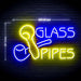 Glass Pipes Ultra-Bright LED Neon Sign - Way Up Gifts