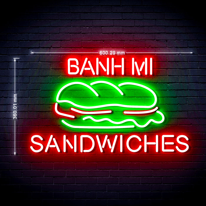 Vietnamese Banh Mi Sandwiches Ultra-Bright LED Neon Sign - Way Up Gifts