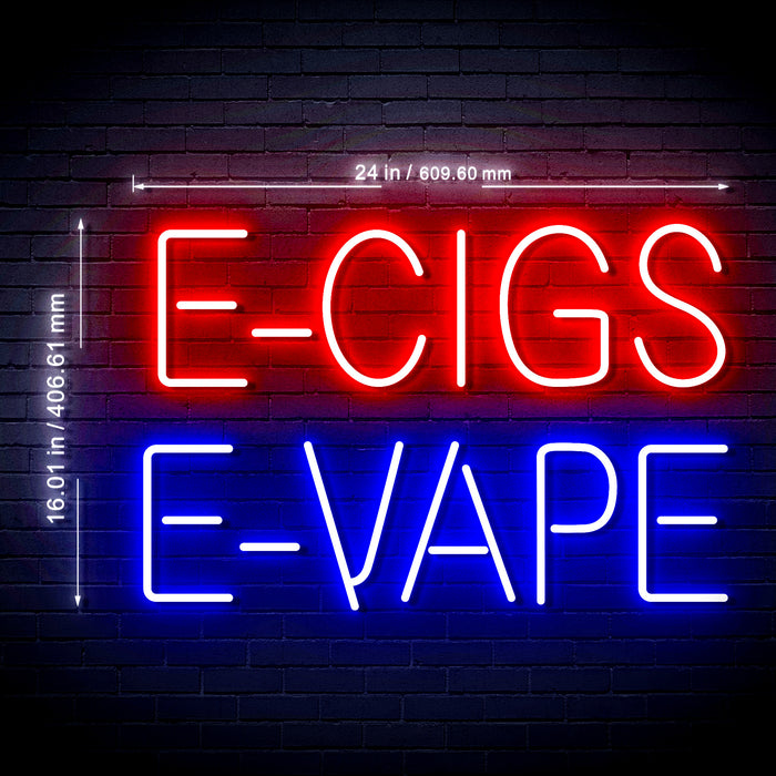 Vape Shop Vaporizers E-Cigs E-Vape Ultra-Bright LED Neon Sign - Way Up Gifts