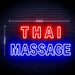 Thai Massage Ultra-Bright LED Neon Sign w/ Remote - Way Up Gifts