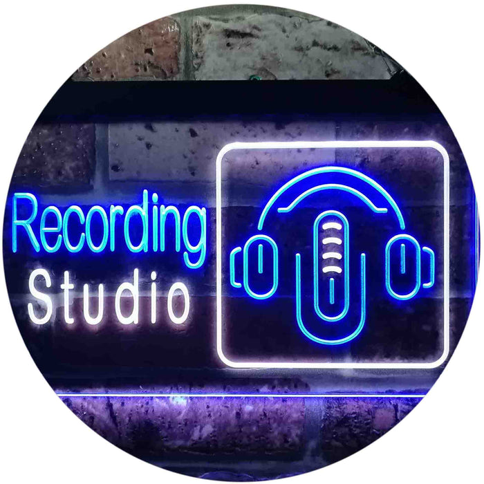 Headphones Recording Studio LED Neon Light Sign - Way Up Gifts