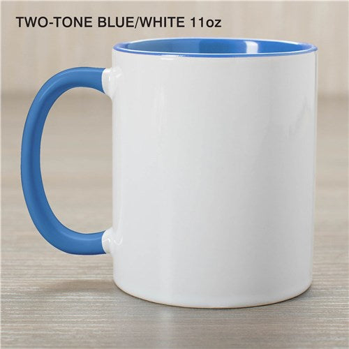 Whimsical Message Coffee Mug - Custom Text Mug with Fun Design - Way Up Gifts