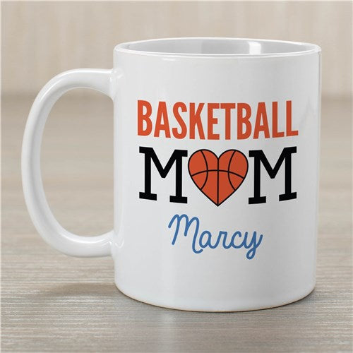 Sport Mom Coffee Mug - Personalized Athletic Mom Mug - Way Up Gifts
