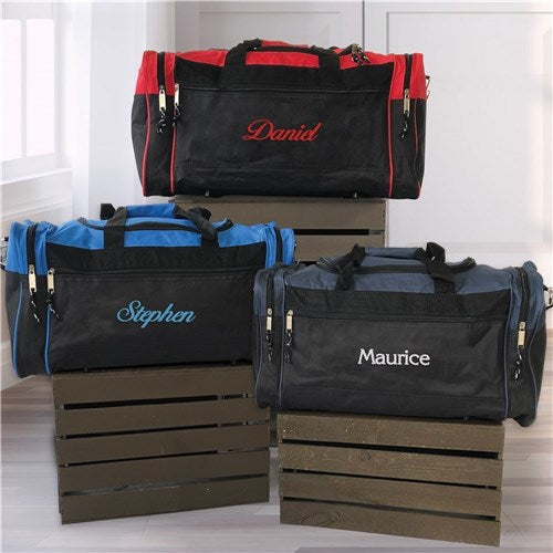 Personalized Embroidered Duffel Bag with Any Name - Way Up Gifts