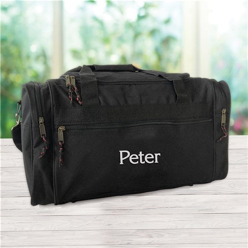 Personalized Embroidered Duffel Bag with Any Name - Way Up Gifts