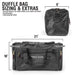 Personalized Embroidered Duffel Bag with Any Name - Way Up Gifts