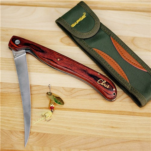 Personalized Engraved Fillet Knife - Custom Fishing Gift - Way Up Gifts