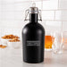 Custom Matte Black 64 oz. Stainless Steel Growler - Engraved with Any Name - Way Up Gifts