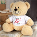 Custom Teddy Bear with Personalized T-Shirt - Add Couple's Names - Way Up Gifts