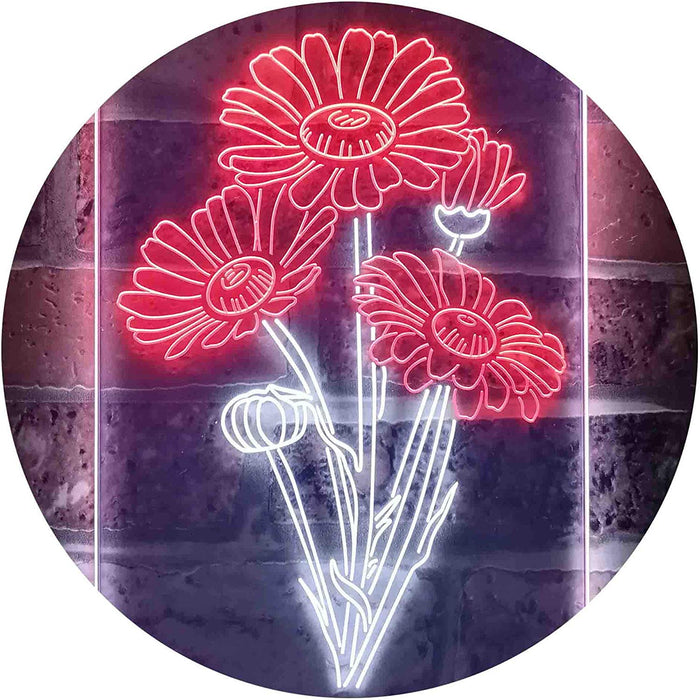 Daisy Flowers LED Neon Light Sign - Way Up Gifts