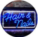 Beauty Salon Hair & Nails LED Neon Light Sign - Way Up Gifts