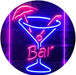 Cocktail Glass Bar LED Neon Light Sign - Way Up Gifts