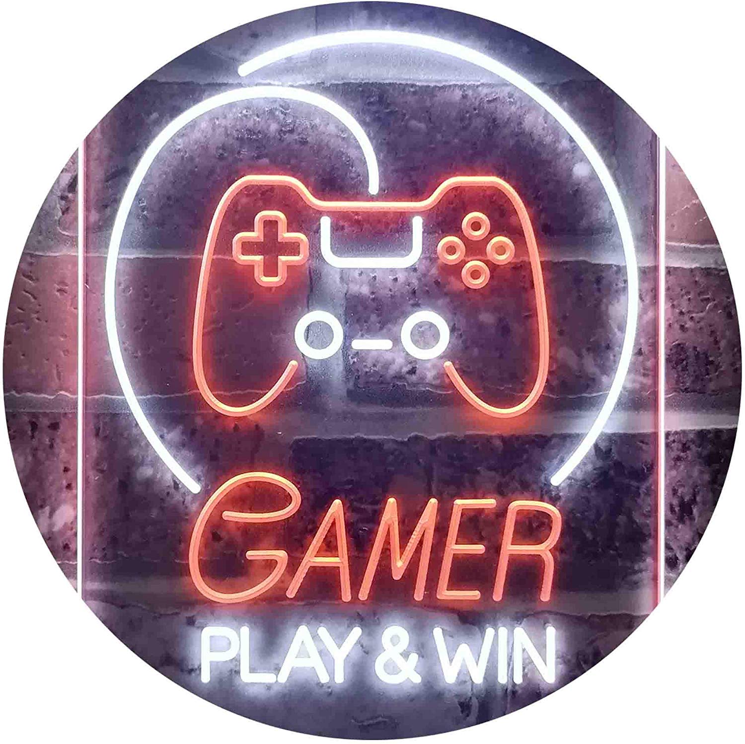 Winup Neon Sign Led Game Player Neon Light Wall Decorations, Game