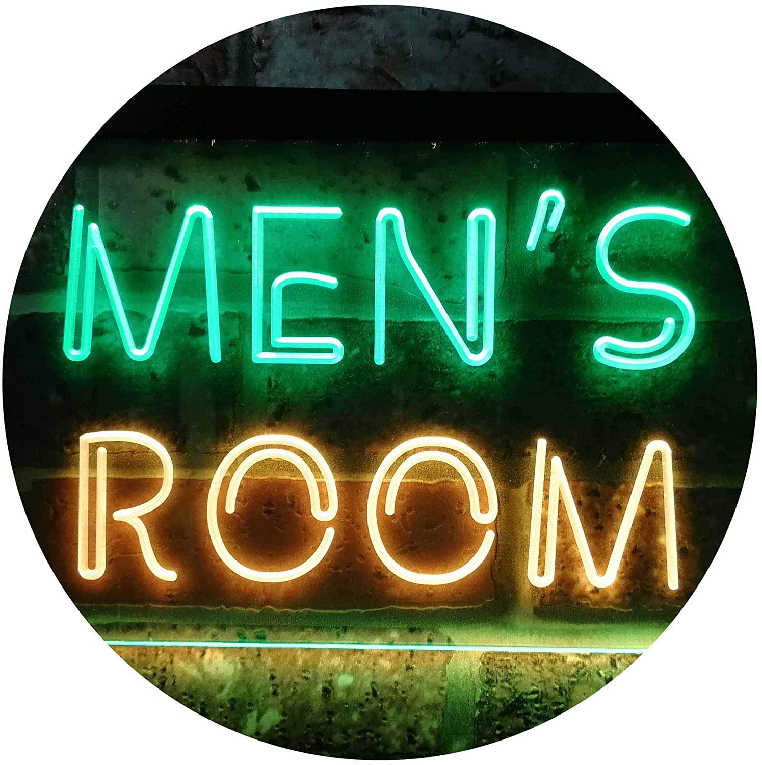 Bathroom Restroom Men's Room LED Neon Light Sign - Way Up Gifts