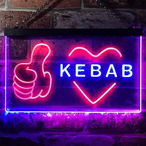 Kebab LED Neon Light Sign - Way Up Gifts