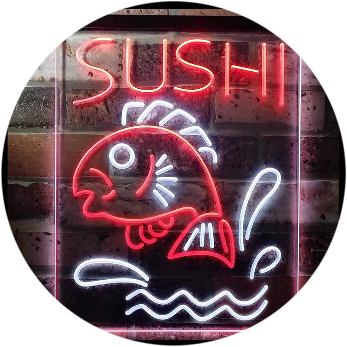 Fish Sushi LED Neon Light Sign - Way Up Gifts