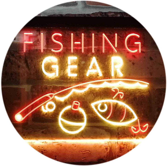 Bait Shop Fishing Gear LED Neon Light Sign - Way Up Gifts