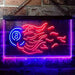 Fire 8 Ball Pool Billiards LED Neon Light Sign - Way Up Gifts