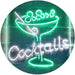 Cocktails Bar Glass LED Neon Light Sign - Way Up Gifts