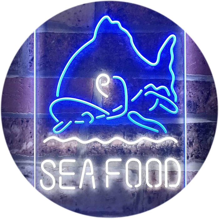 Seafood LED Neon Light Sign - Way Up Gifts