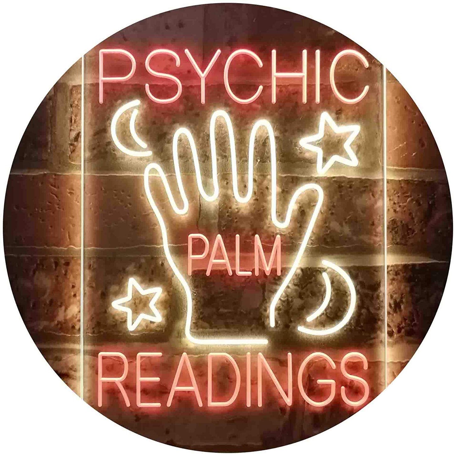 Fortune Teller Psychic Palm Readings LED Neon Light Sign - Way Up Gifts