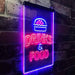 Hamburgers Drinks and Food LED Neon Light Sign - Way Up Gifts