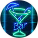 Cocktail Glass Bar LED Neon Light Sign - Way Up Gifts