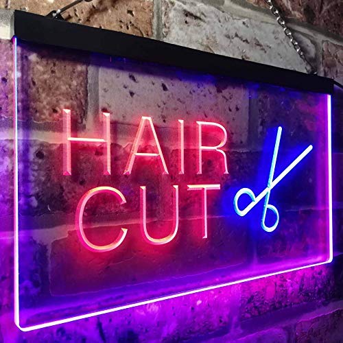 Barber Salon Hair Cut LED Neon Light Sign - Way Up Gifts