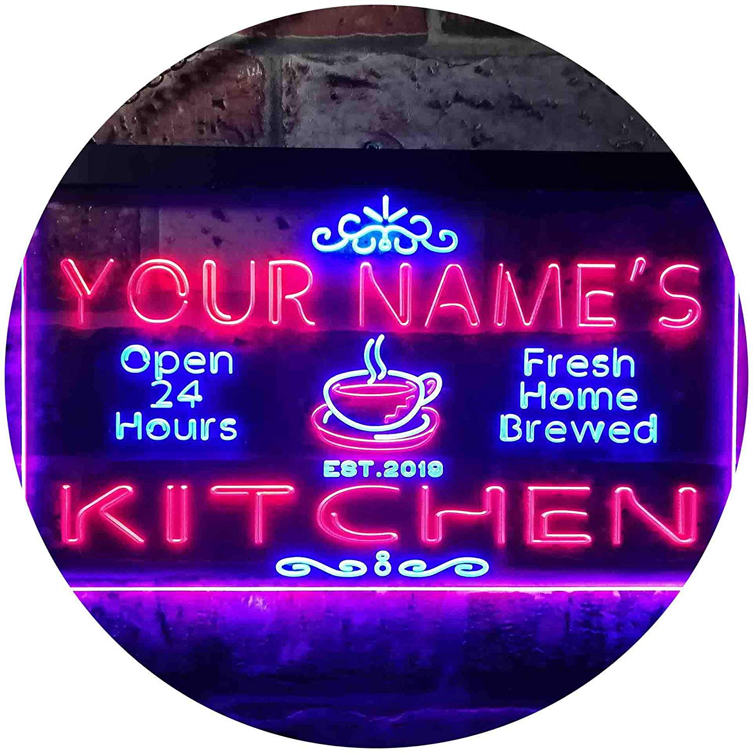 Buy Custom Home Kitchen Decor LED Neon Light Sign – Way Up Gifts