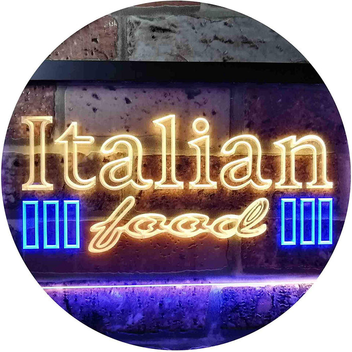 Restaurant Italian Food LED Neon Light Sign - Way Up Gifts