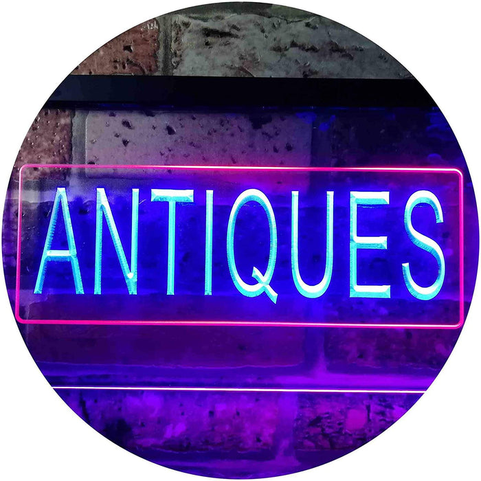 Antiques LED Neon Light Sign - Way Up Gifts