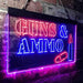 Guns & Ammo Shop LED Neon Light Sign - Way Up Gifts