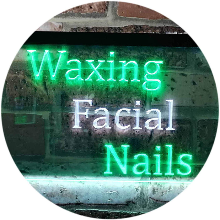 Waxing Facial Nails LED Neon Light Sign - Way Up Gifts