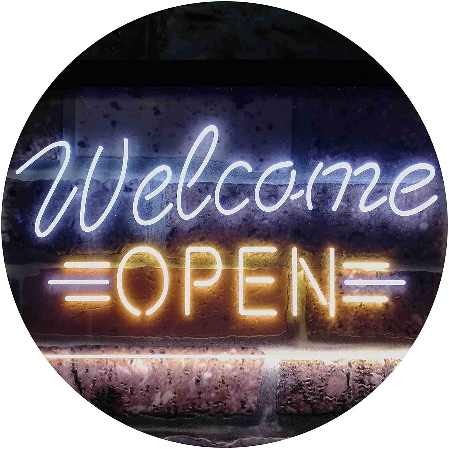 Welcome Open LED Neon Light Sign