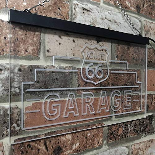 Buy Route 66 Garage LED Neon Light Sign – Way Up Gifts