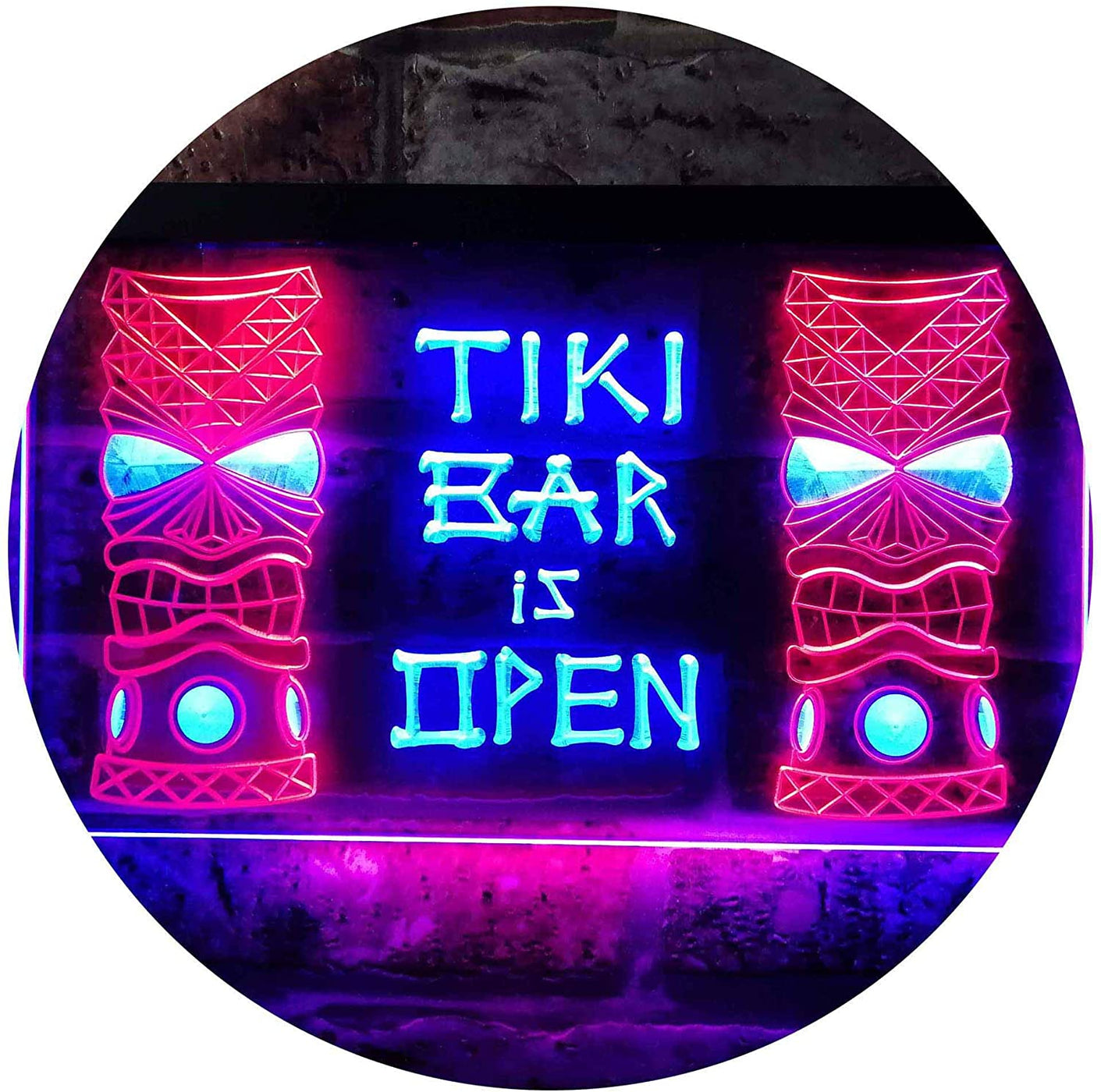 Buy Tiki Bar Open LED Neon Light Sign — Way Up Gifts