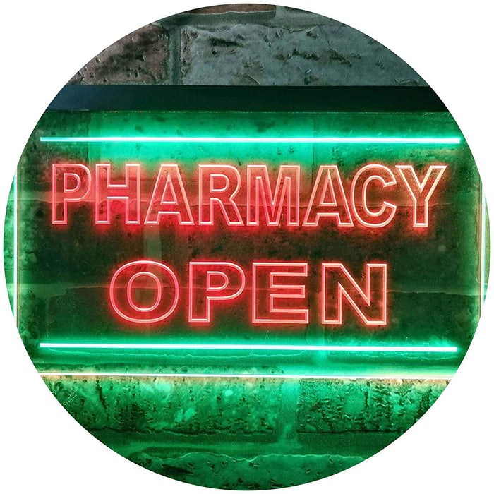 Pharmacy Open Shop LED Neon Light Sign - Way Up Gifts