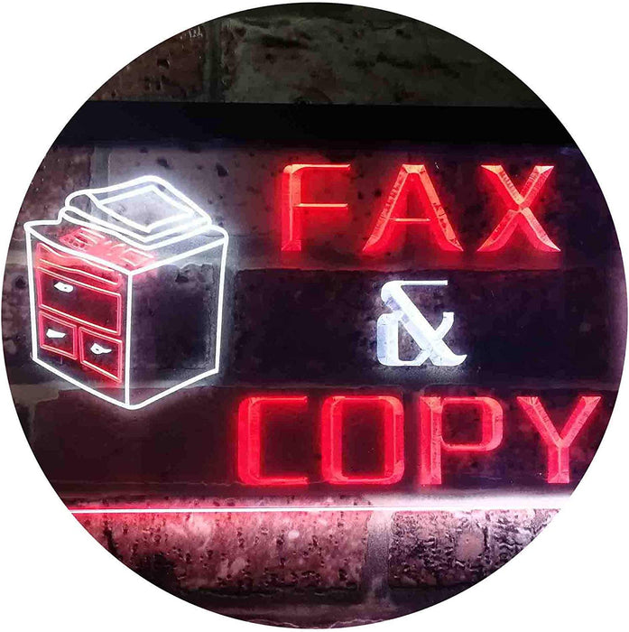 Fax Copy LED Neon Light Sign - Way Up Gifts