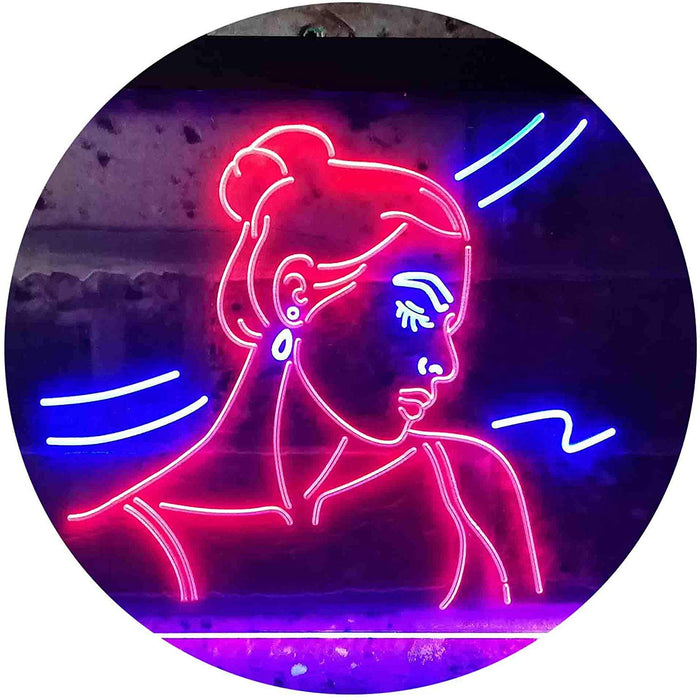 Lady Beauty Salon LED Neon Light Sign - Way Up Gifts