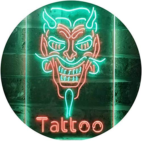 Hannya Mask Tattoo LED Neon Light Sign - Way Up Gifts