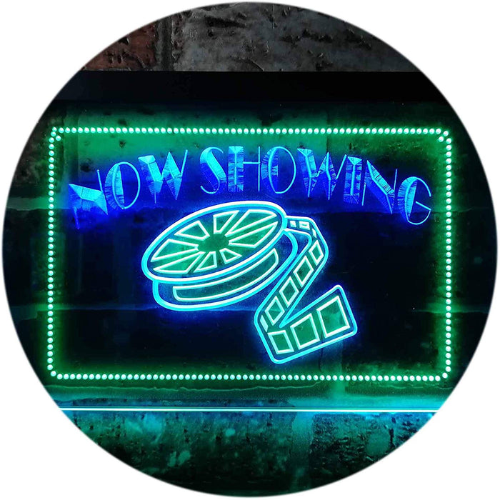 Movie Film Theater Now Showing LED Neon Light Sign - Way Up Gifts