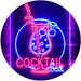 Cocktail Bar LED Neon Light Sign - Way Up Gifts