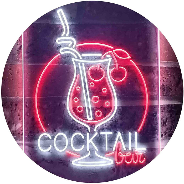 Cocktail Bar LED Neon Light Sign - Way Up Gifts