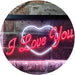 Heart I Love You LED Neon Light Sign - Way Up Gifts